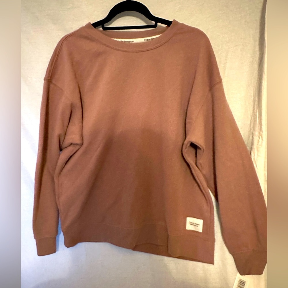 Calvin Klein *new* mauve women’s XL performance sweatshirt